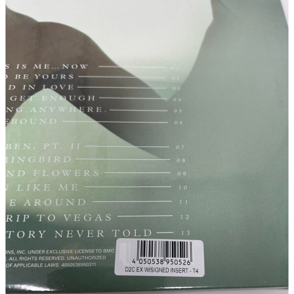JENNIFER LOPEZ SIGNED Emerald Vinyl LP This Is Me... Now JLO Autographed Sealed! - Picture 4 of 5